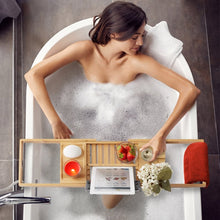 Load image into Gallery viewer, Bamboo Bathtub Tray