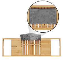 Load image into Gallery viewer, Bamboo Bathtub Tray