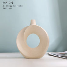 Load image into Gallery viewer, Circular Hollow Donuts Vase
